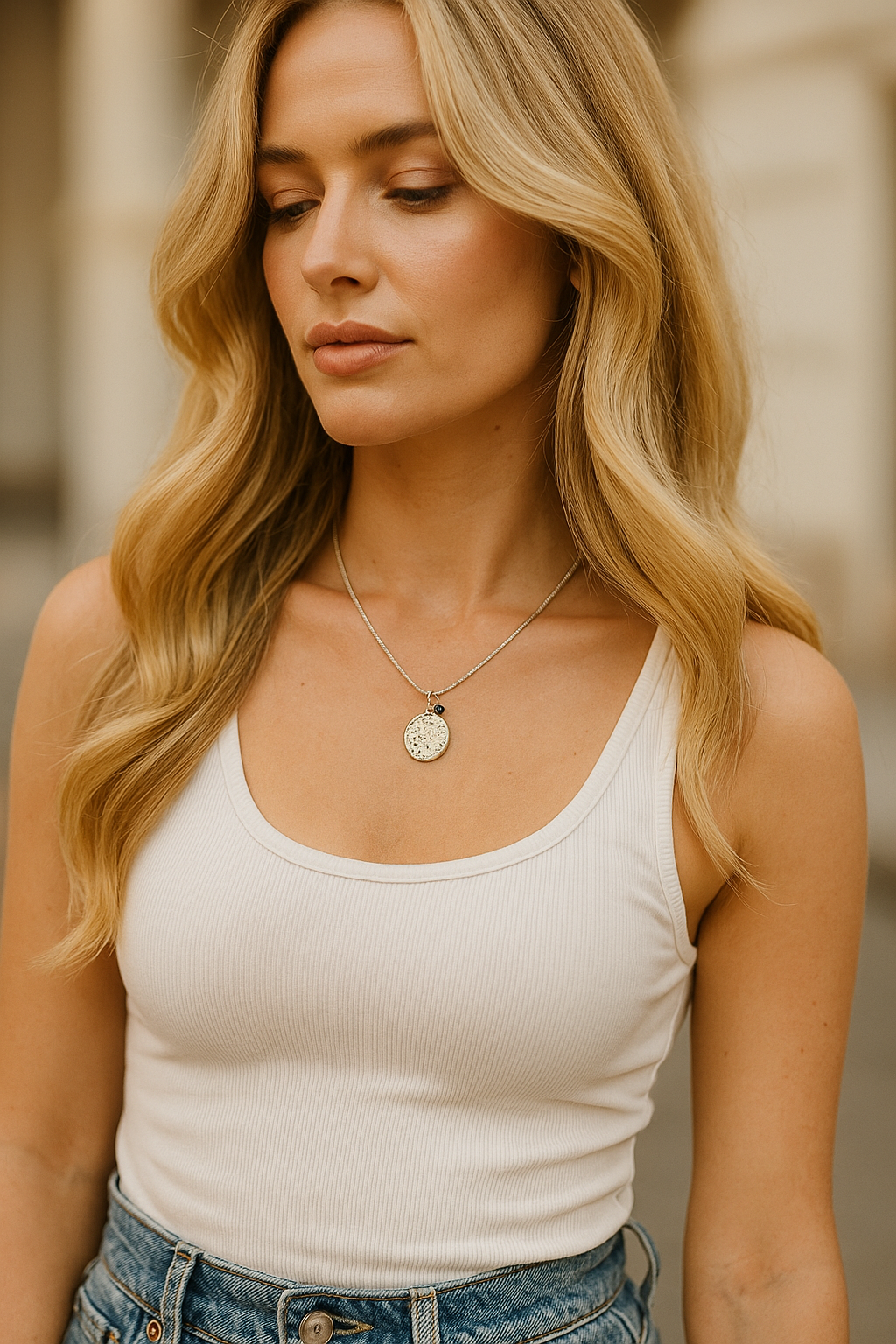 Full Moon Necklace