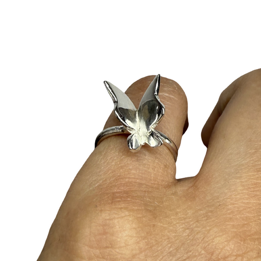 Butterfly Pinky Ring