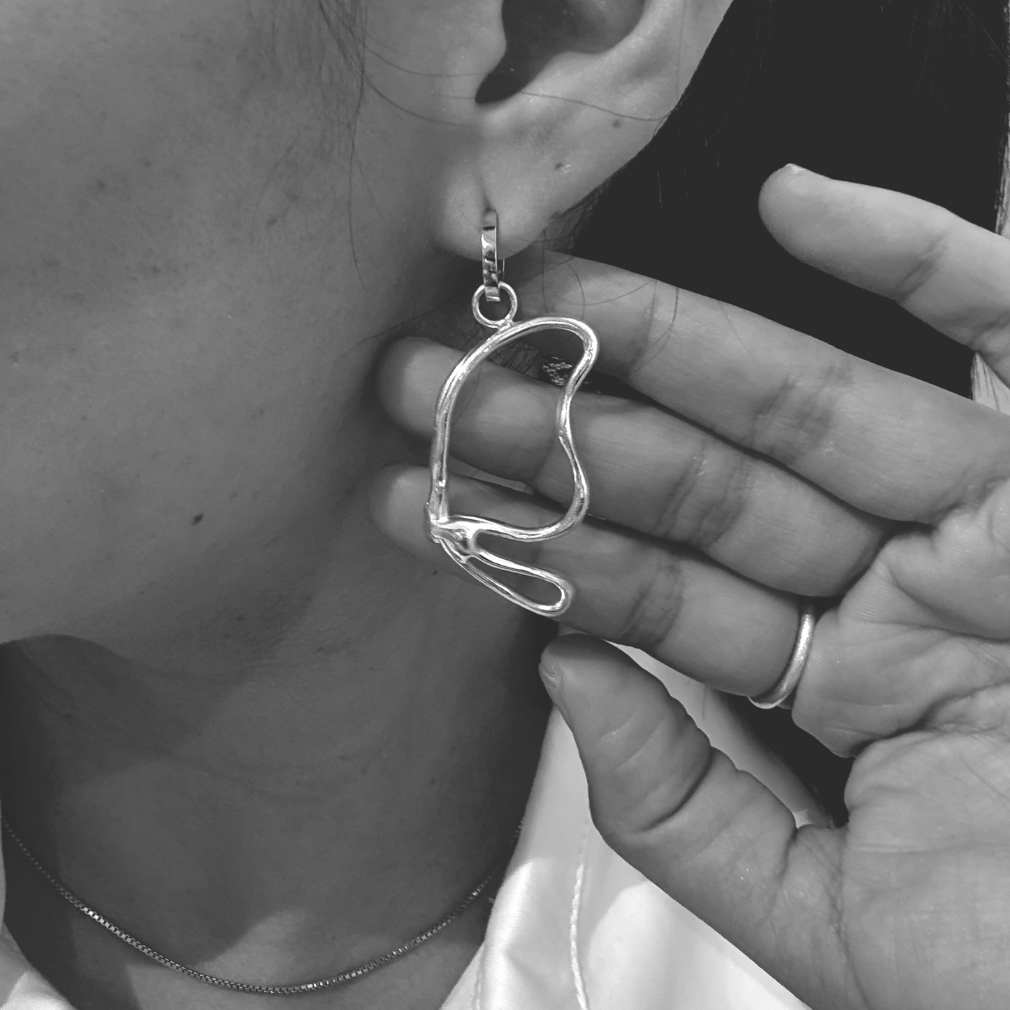 Fluid Butterfly Earrings